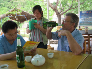 Billy (ordering 1goat) and Jose