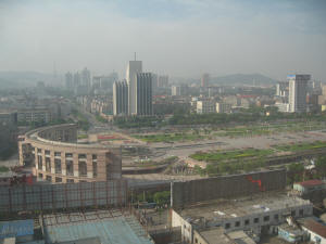 Jinan - View from Crown Plaza