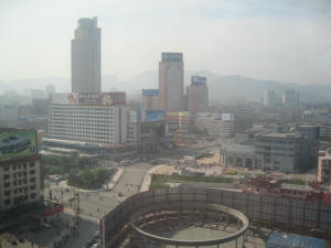 Jinan - view from Crown Plaza