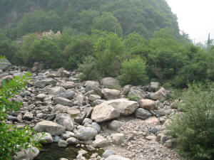 Mountain stream at the Goat Restaurant (no goats)