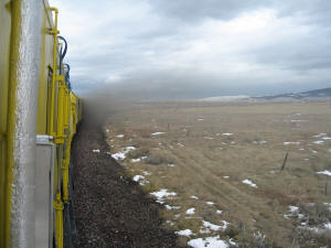 West of Billings, MT on RMS 11