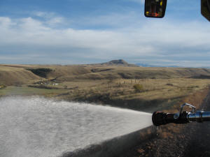 East of Great Falls, MT on RMS 11