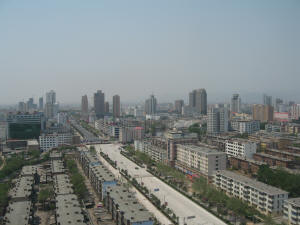 Qinhuangdao from the International Trade Hotel