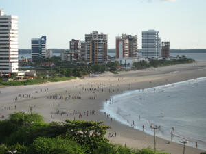 View from Amer. Flats Hotel