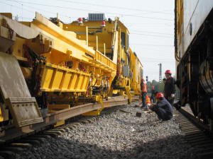 DXC 500 Track Renewal Train